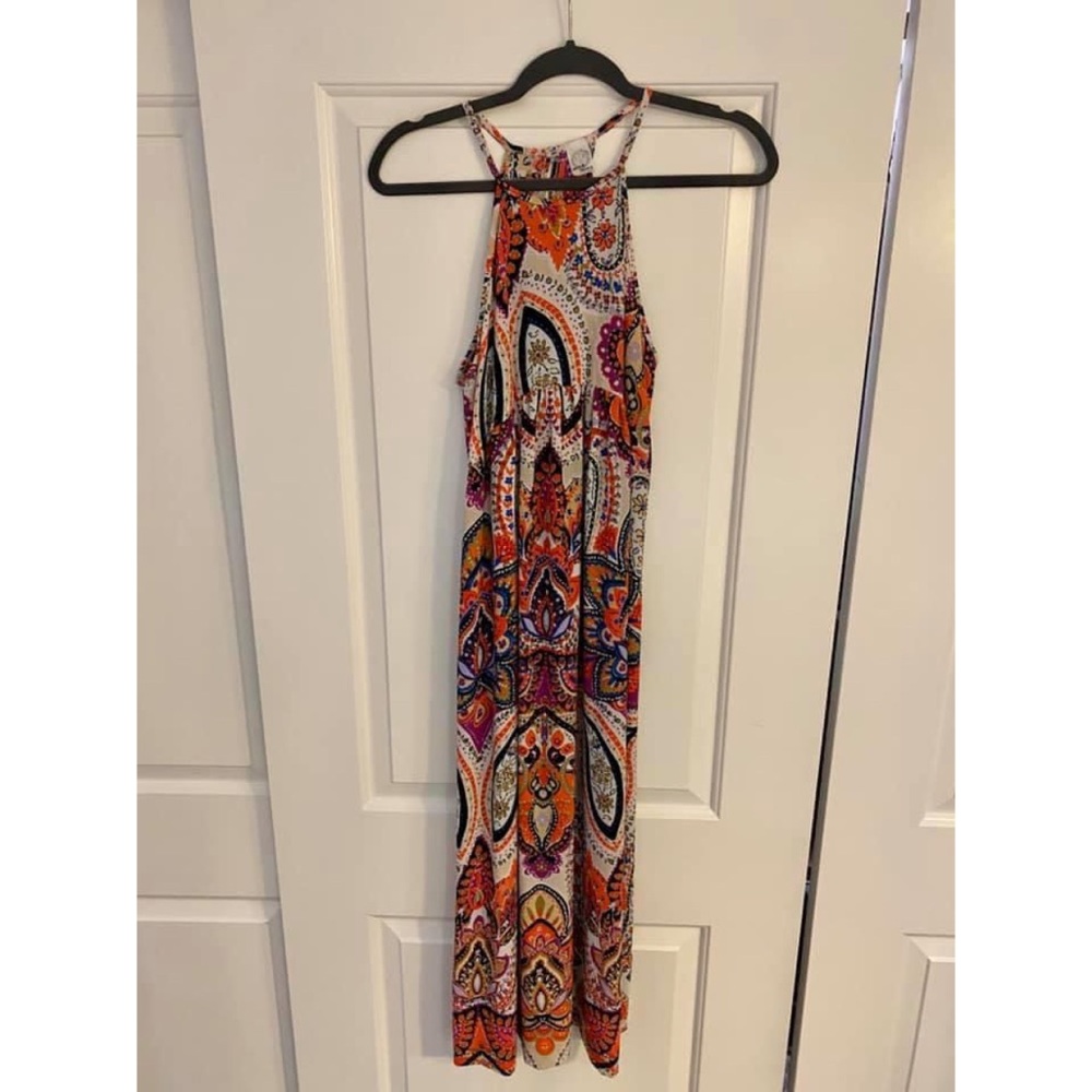 Patterned Maxi Dress